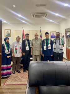 Visit to HE Walid Abu Ali, Palestinian Ambassador to Malaysia